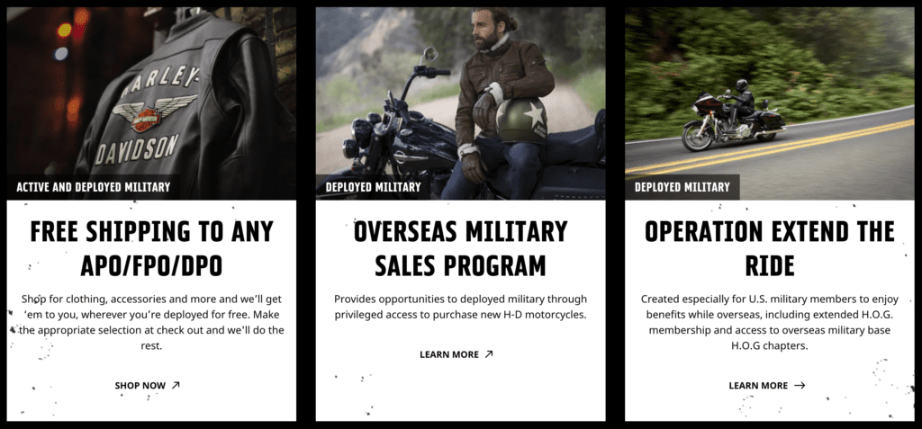 Harley-Davidson Military Discount - Various Discounts - Military