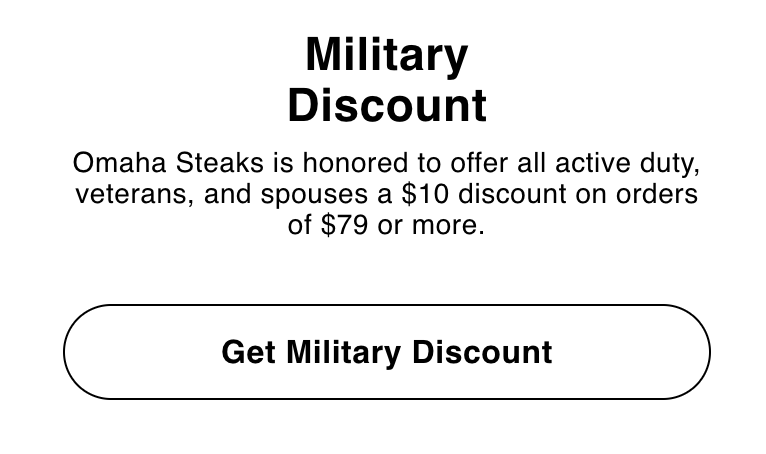 Omaha Steaks Military Veteran Discount